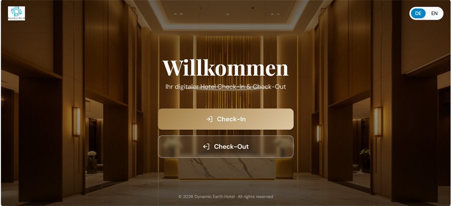 Produkt-Screenshot: Check-In ohne Warteschlange, Check-Out ohne Probleme
